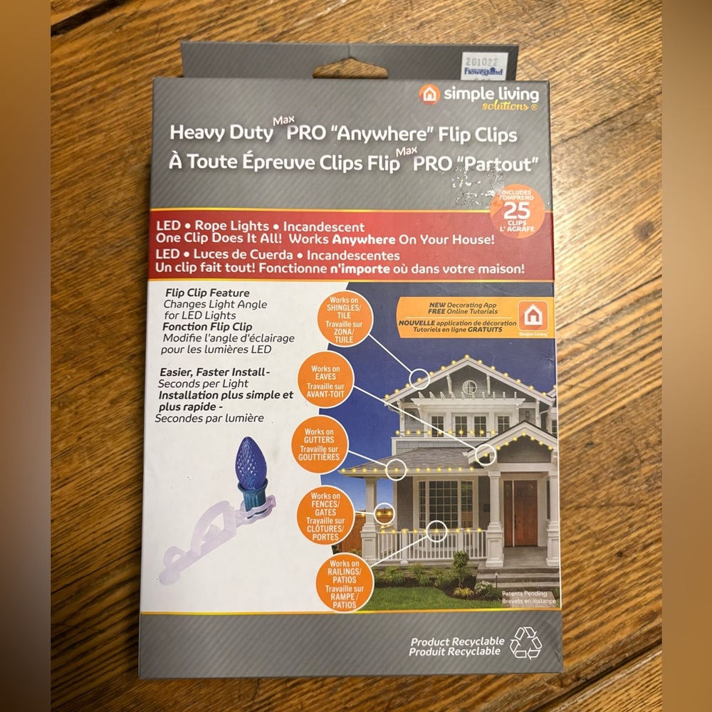 NEW HEAVY DUTY PRO 'ANYWHERE' FLIP CLIPS LIGHT CLIPS